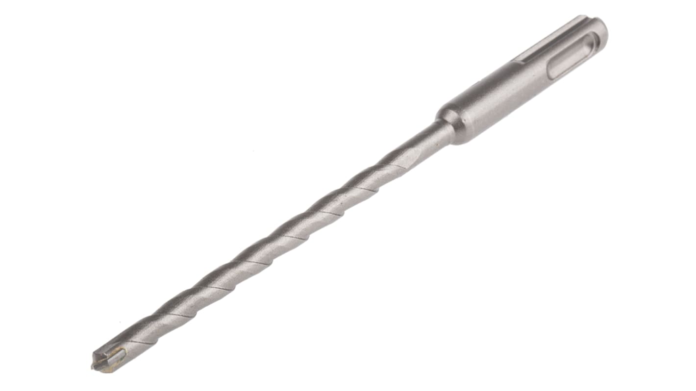 RS PRO Carbide Tipped SDS Plus Drill Bit for Masonry 6mm Diameter 160mm Overall RS
