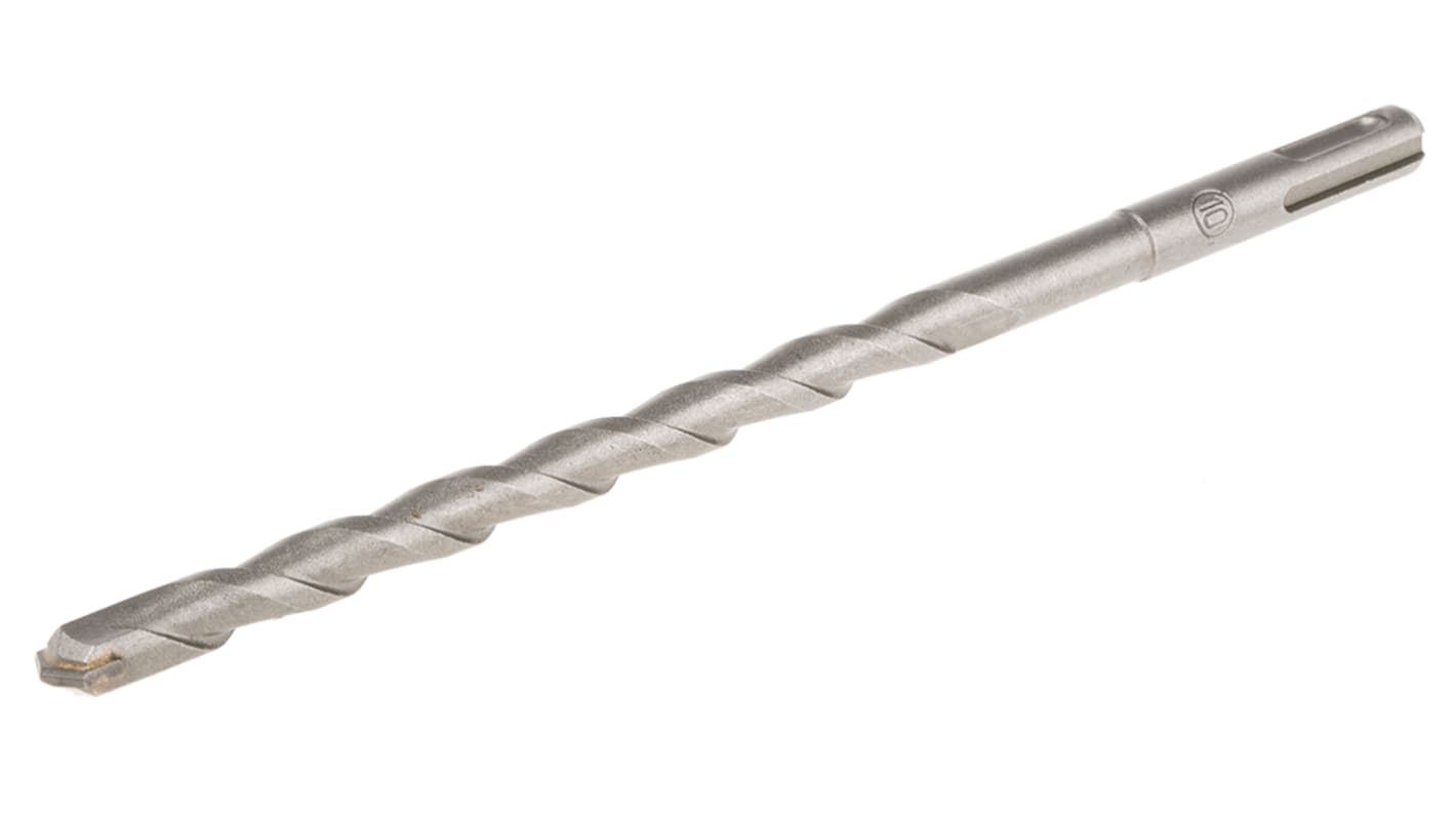 RS PRO Carbide Tipped SDS Plus Drill Bit for Masonry, 10mm Diameter, 210mm Overall