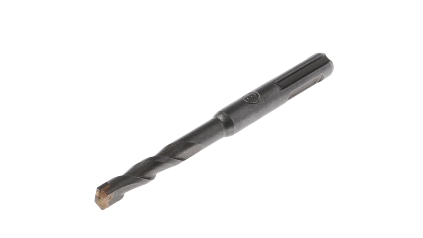 RS PRO Carbide Tipped SDS Plus Drill Bit for Masonry, 8mm Diameter, 110mm Overall
