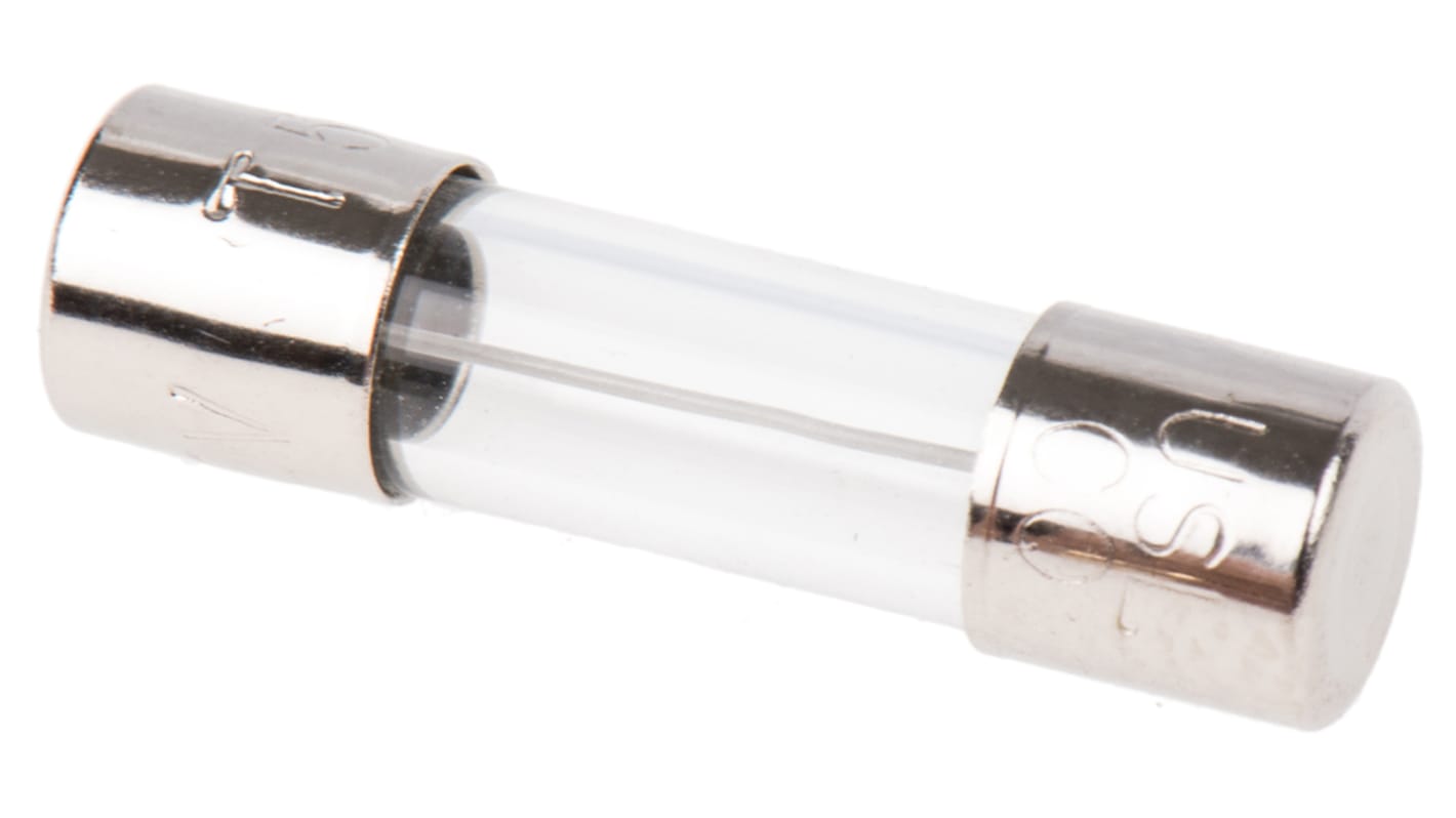 RS PRO 50mA T Glass Cartridge Fuse, 5 x 20mm