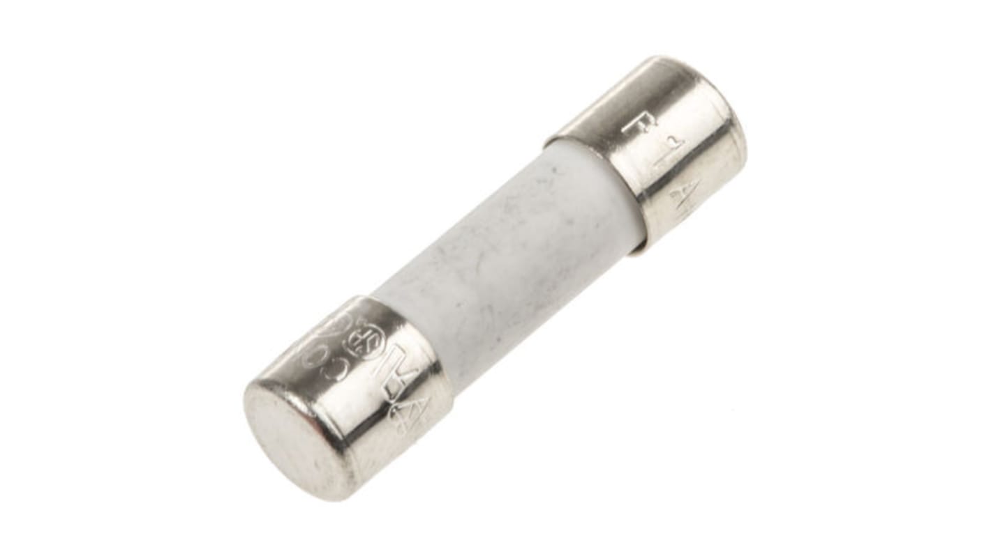 RS PRO 1A F Ceramic Cartridge Fuse, 5 x 20mm