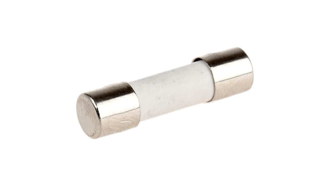 RS PRO 10A F Ceramic Cartridge Fuse, 5 x 20mm