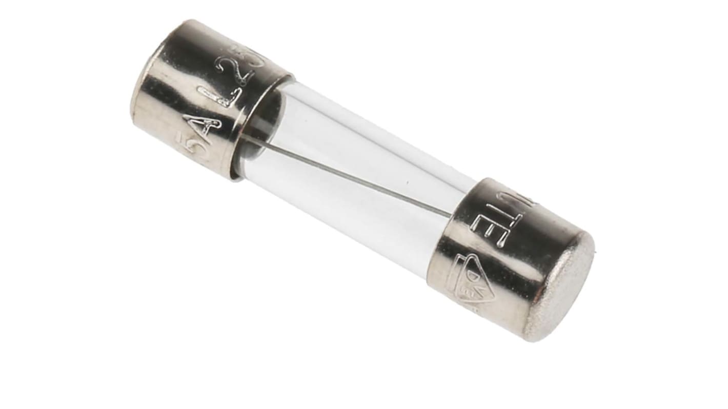 RS PRO 5A T Glass Cartridge Fuse, 5 x 20mm