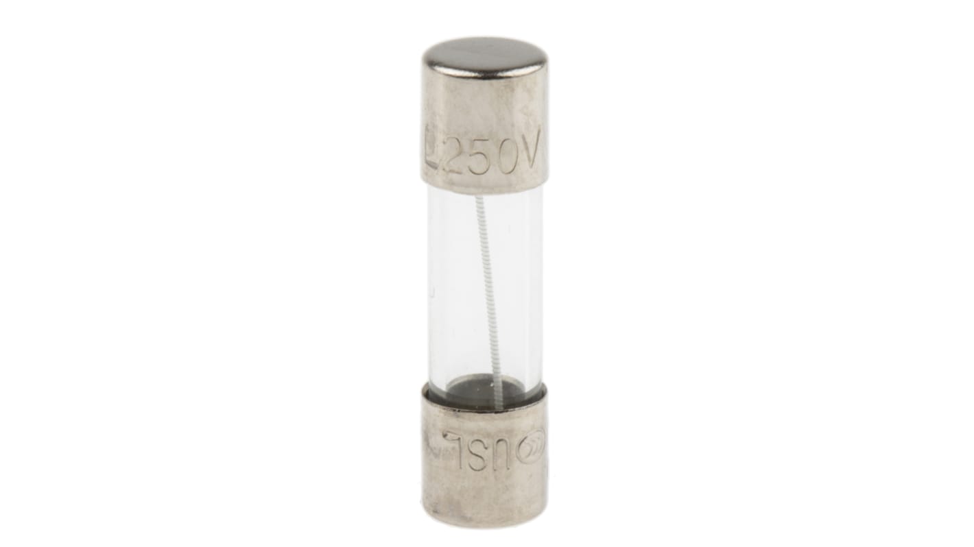 RS PRO 100mA T Glass Cartridge Fuse, 5 x 20mm