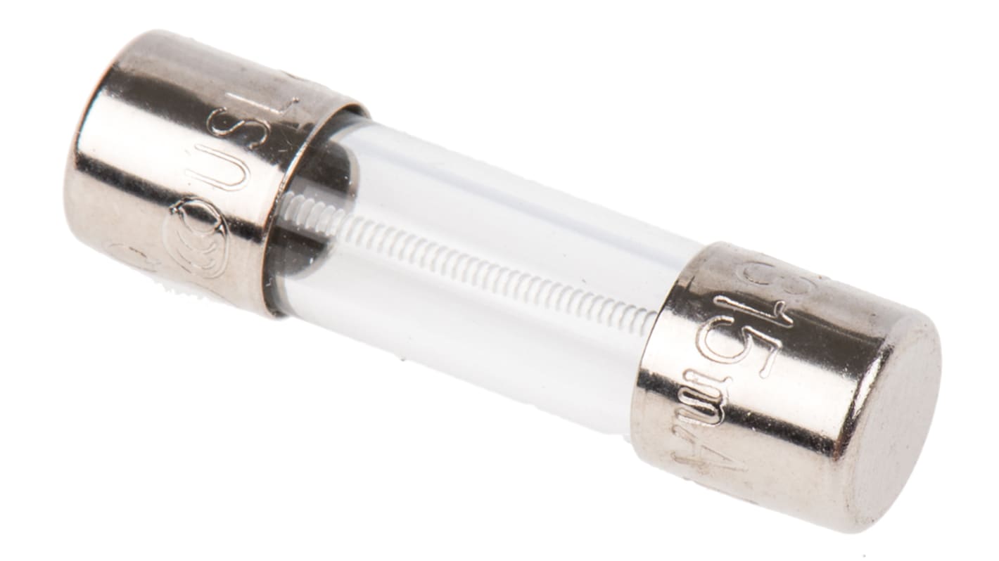 RS PRO 315mA T Glass Cartridge Fuse, 5 x 20mm