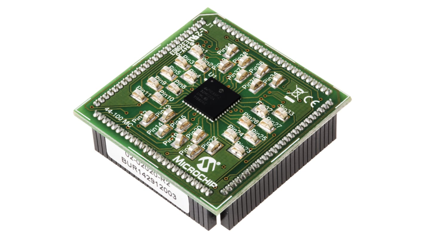 Microchip マイクロコントローラ開発キット, モジュール, dsPIC33FJ32MC204 MC, MCU, MA330017