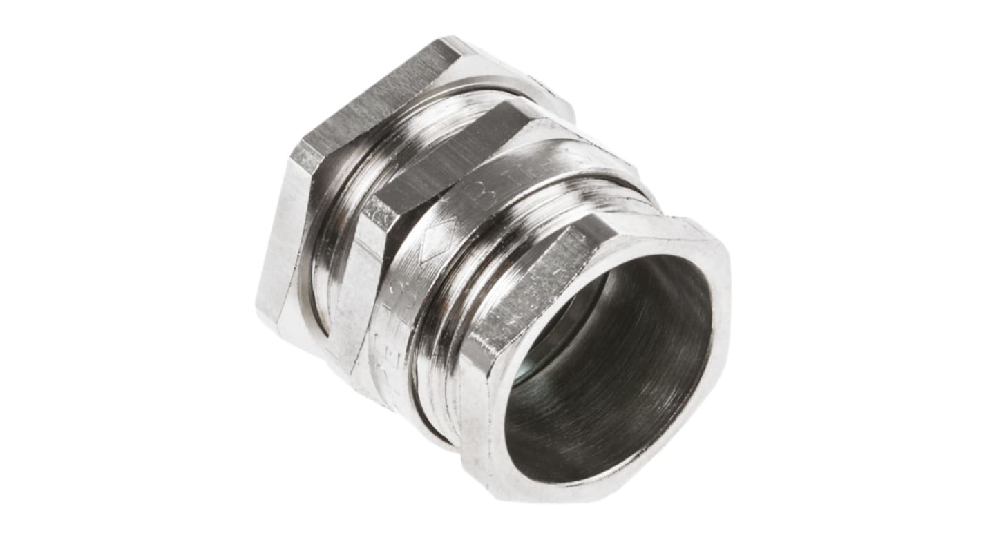 SIB PE Boulay Series Metallic Brass Cable Gland, PG13 Thread, 9.5mm min., 12mm max., IP65