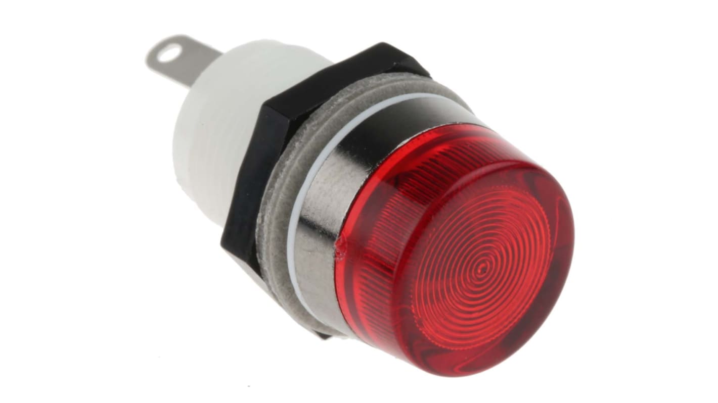 Indicator Bulb Holder, , 12.7mm Panel Mount