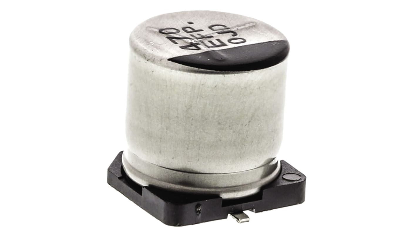 Panasonic 470μF Aluminium Electrolytic Aluminium Electrolytic Capacitor 25V dc, Surface Mount - EEEFP1E471AP