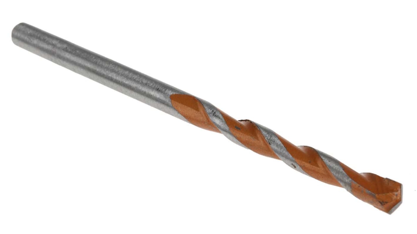 Keil Tungsten Titanium Carbide Tip Twist Drill Bit, 6mm Diameter, 100 mm Overall