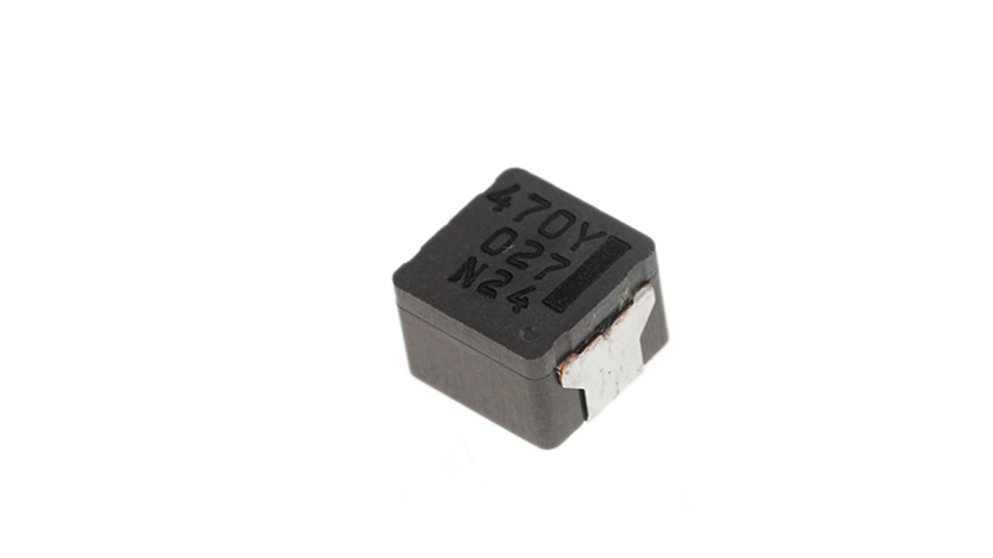 Panasonic, ETQP5M Wire-wound SMD Inductor with a Metal Composite Core, 48 μH ±20% Wire-Wound 2.9A Idc