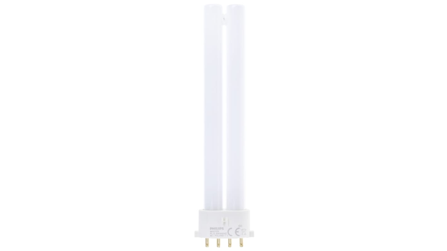 Philips Lighting 2G7 Twin Tube Shape CFL Bulb 9 W 2700K Warm White Colour Tone