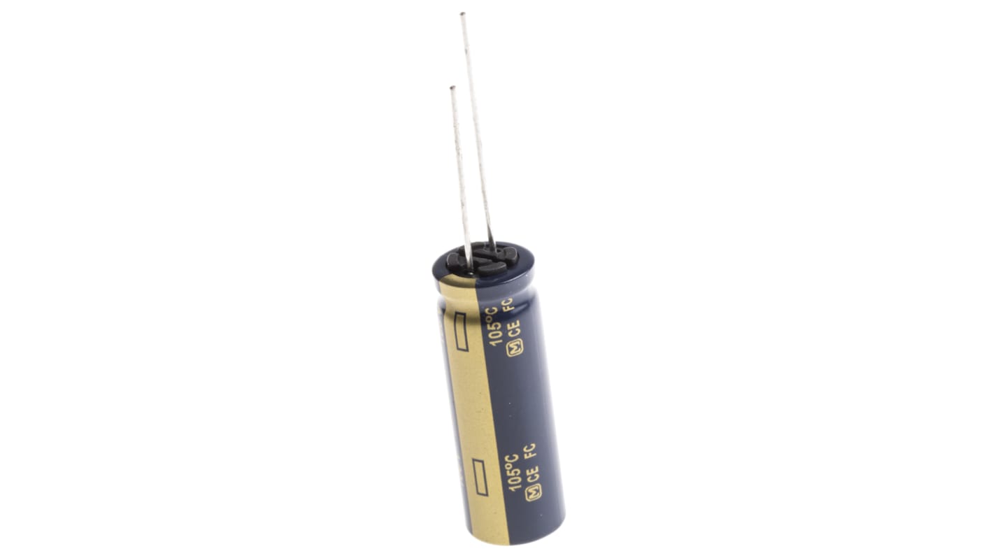 Condensateur Panasonic série FC, Aluminium électrolytique 220μF, 100V c.c.