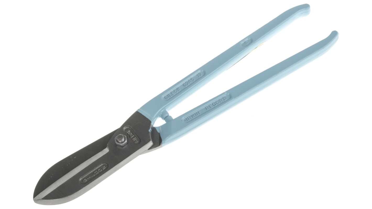 Irwin 300 mm Straight Tin Snips for Sheet Metal