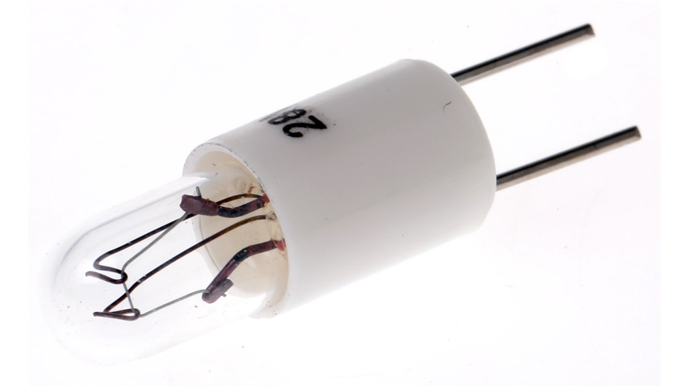 RS PRO Anzeigelampe 28 V, Stiftanschluss Ø 5.87mm x T1 3/4