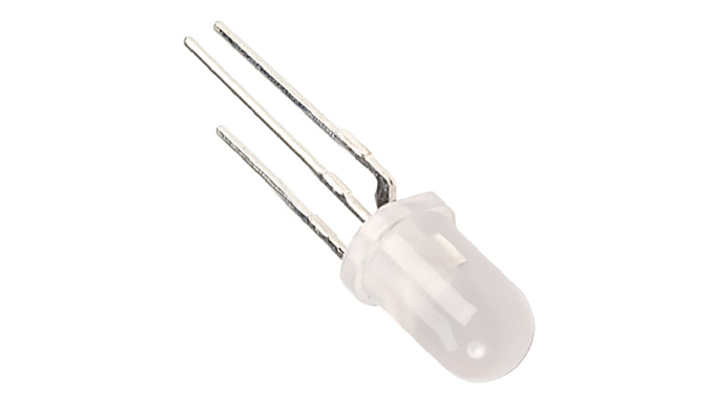 Kingbright2 V, 2.2 V Green & Red LED 10 mm Through Hole, L-819EGW