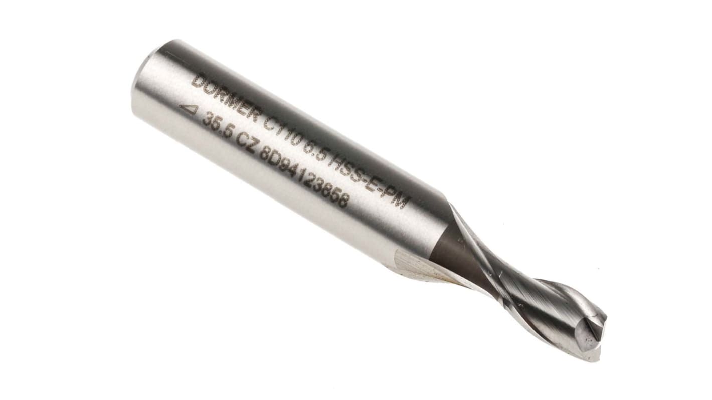Fresa per scanalature Piana in HSS-E-PM Dormer, Ø taglienti 6.5mm