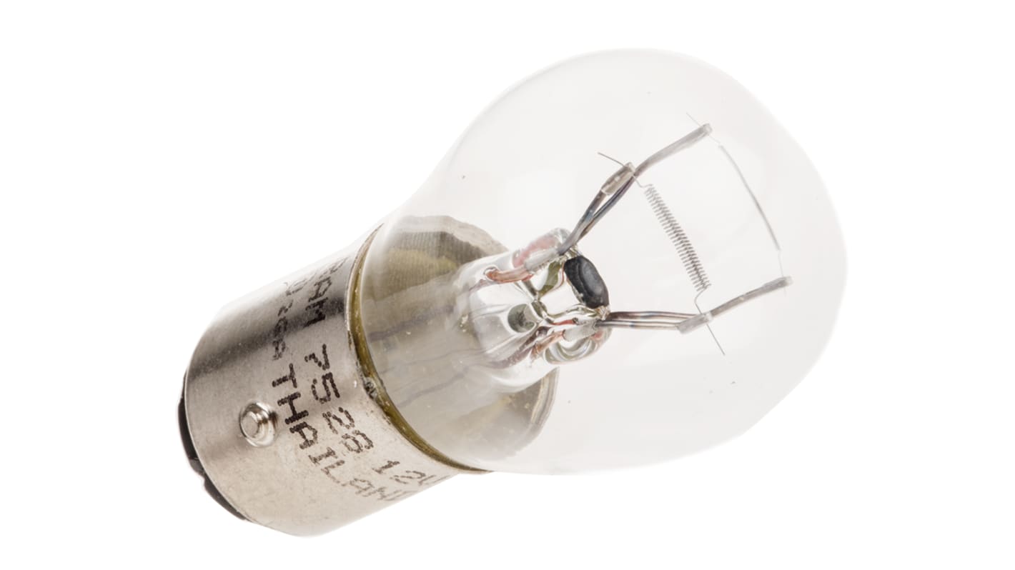 Osram BAY15d Automotive Incandescent Lamp, Clear, 12 V