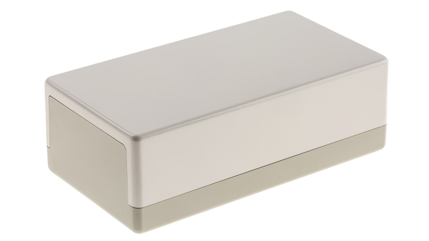 OKW ABS仪器箱, 120 x 65 x 40mm, IP40, 灰色, Flat-Pack Case系列