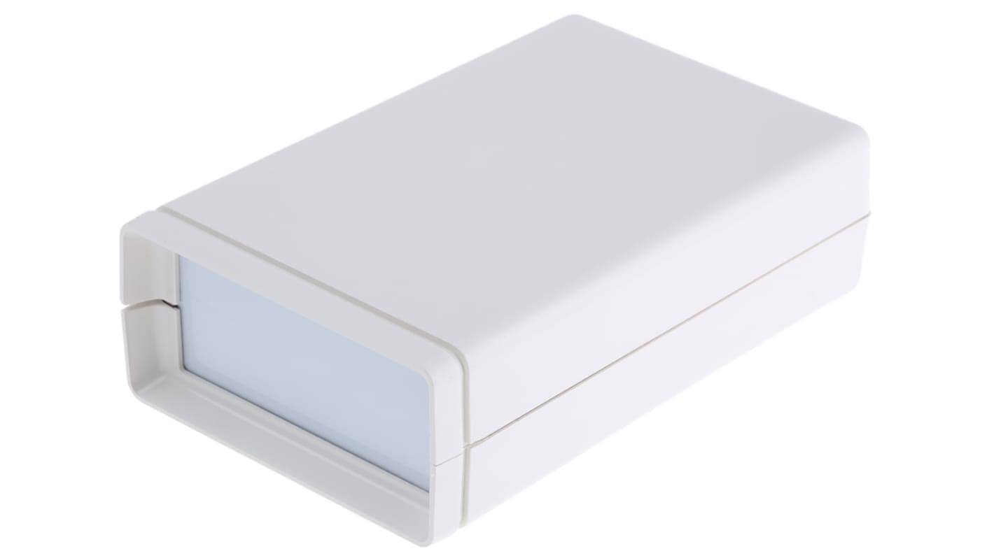 OKW Shell-Type Case Series White ABS Handheld Enclosure, Integral Battery Compartment, IP65, 114 x 72 x 33mm