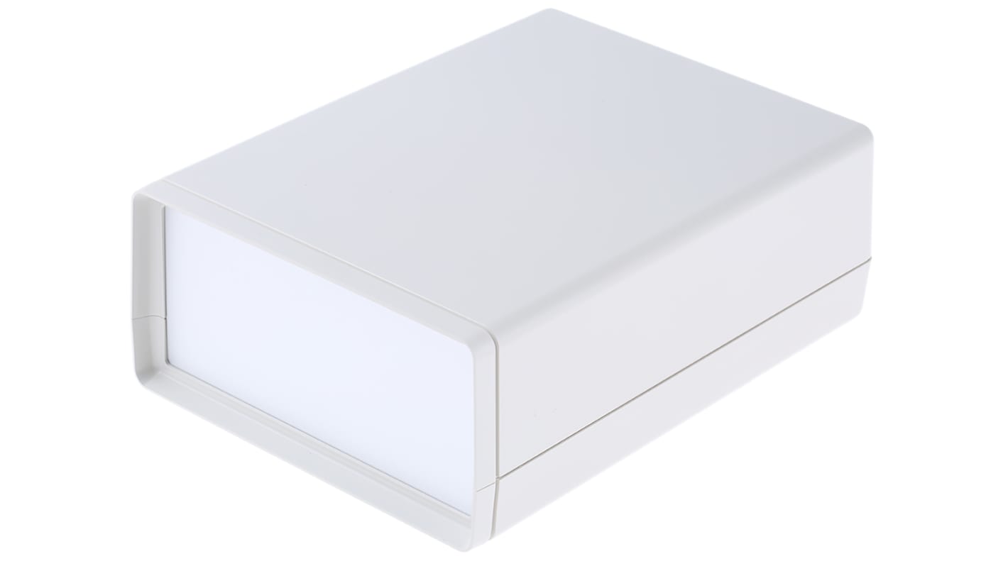 OKW Shell-Type Case Series White ABS Handheld Enclosure, Integral Battery Compartment, IP65, 190 x 138 x 68mm