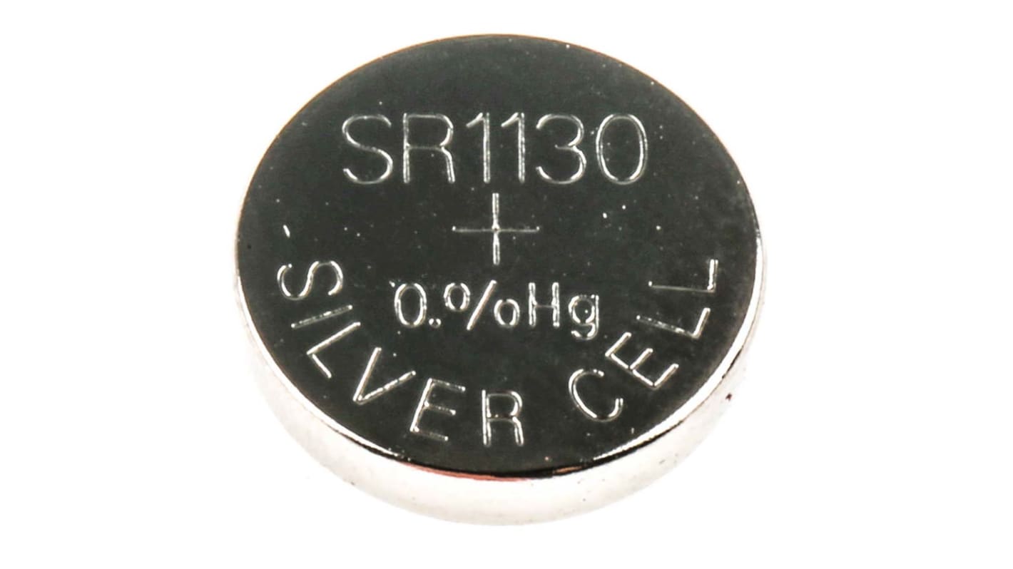 Batterie a bottone RS PRO SR54, Ossido di argento, 1.55V, 70mAh, terminale Standard