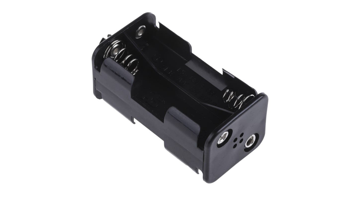 RS PRO AA Battery Holder, Coil Spring Contact