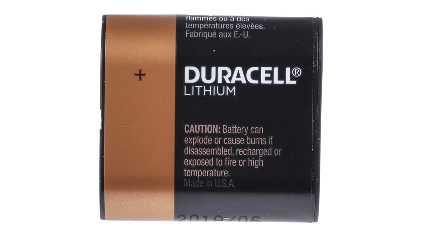 Batteria CRP2 Duracell, Litio diossido di manganese, 6V
