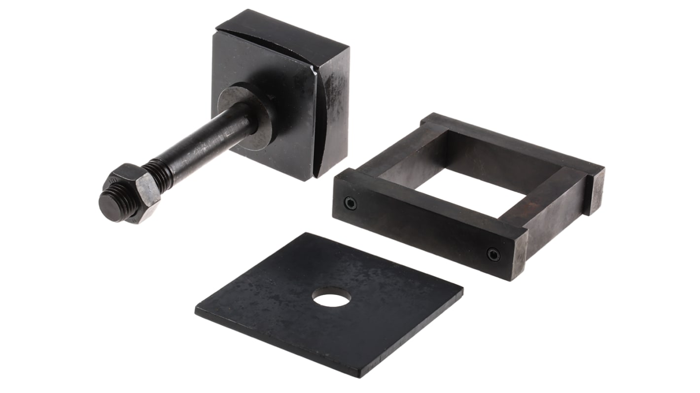 RS PRO Punch and Die Tool, 92 x 92mm, Square, Hydraulic Operation