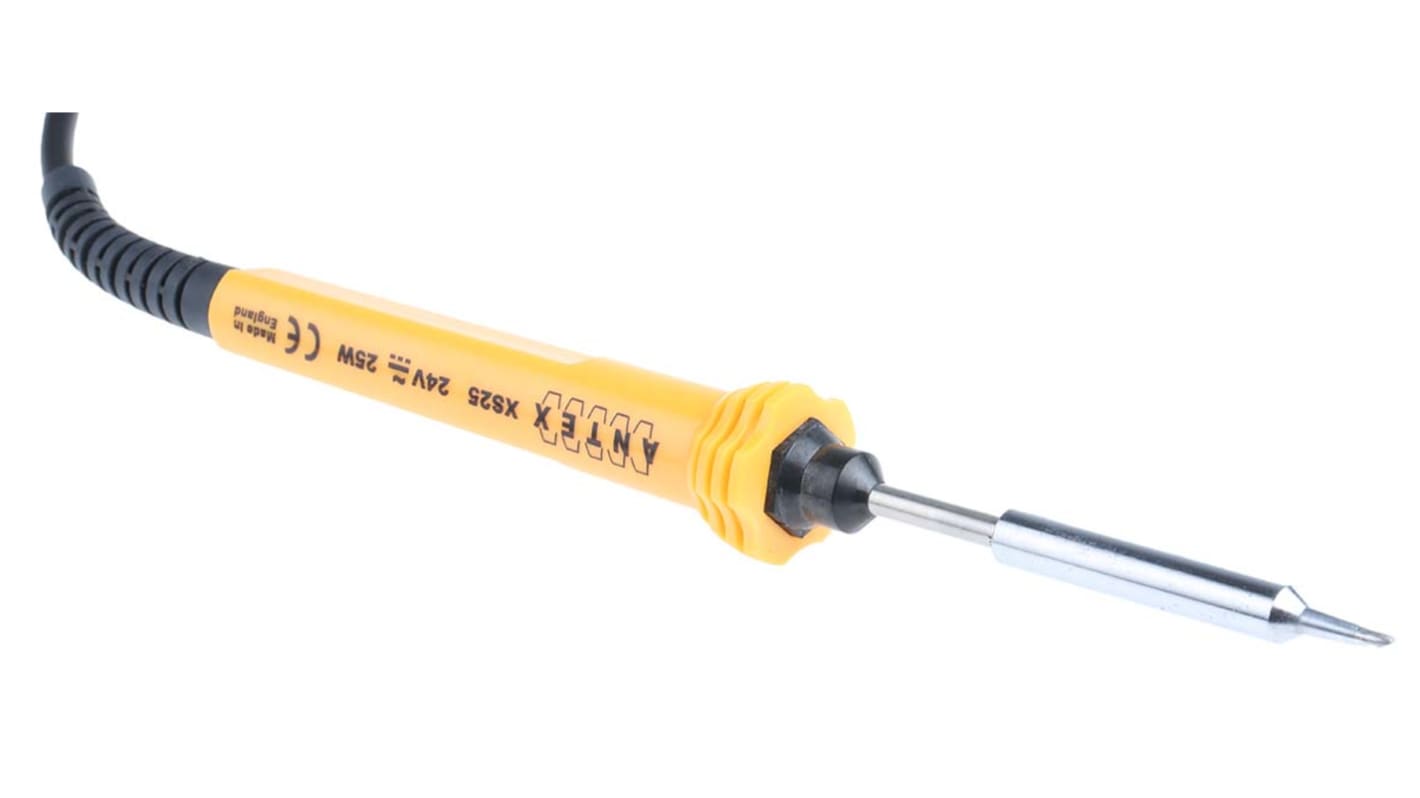 Antex Electronics Electric Soldering Iron, 24V, 25W