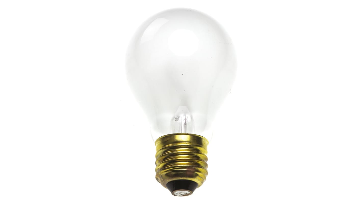 60 W Osram GLS Rough Service Lamp, E27, ES, 240 V Pearl