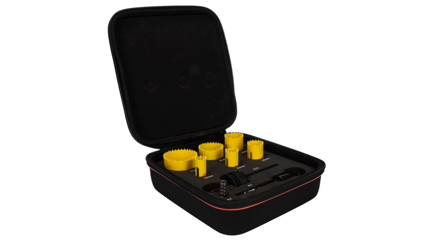 Starrett HSS 16 → 51mm Hole Saw Set