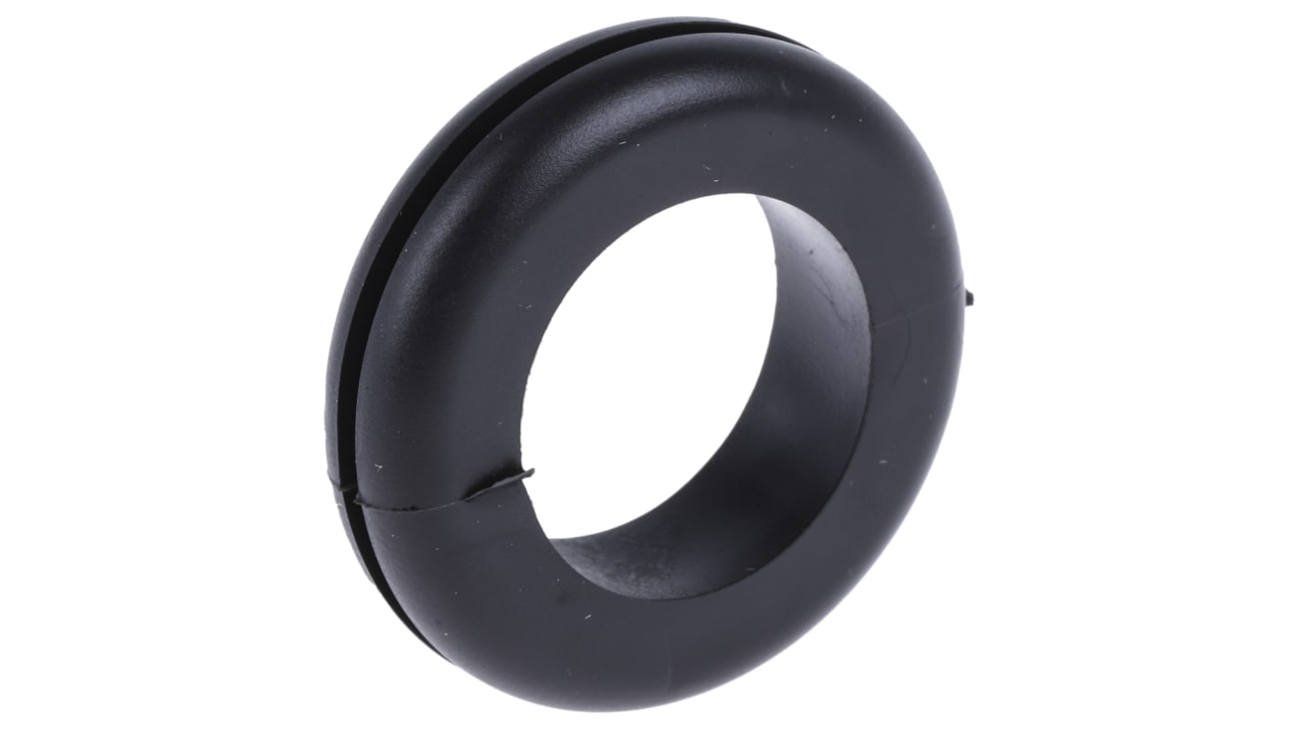 Passacavo Passacavi RS PRO, Nero, in PVC 1.6mm, diametri da Maximum of 18.5mm 25mm