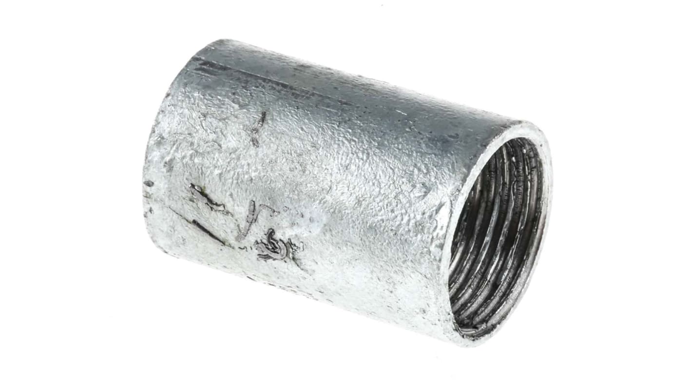 RS PRO Coupler, Conduit Fitting, 20mm Nominal Size, Steel