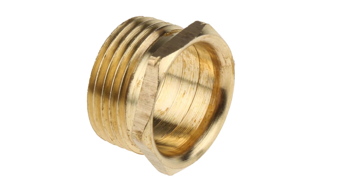 RS PRO M20 Male Bush Cable Conduit Fitting, 20mm nominal size