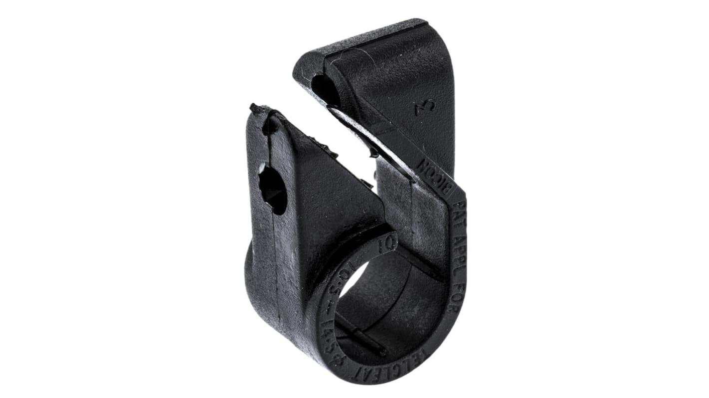 Prysmian Black PE Cable Clip, 14.5mm Max. Bundle