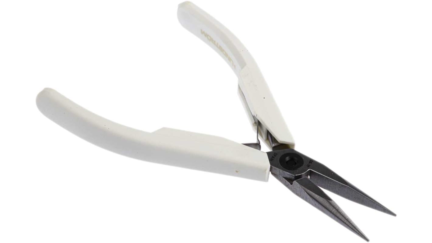 Lindstrom Long Nose Pliers, 132 mm Overall, Straight Tip, 32mm Jaw