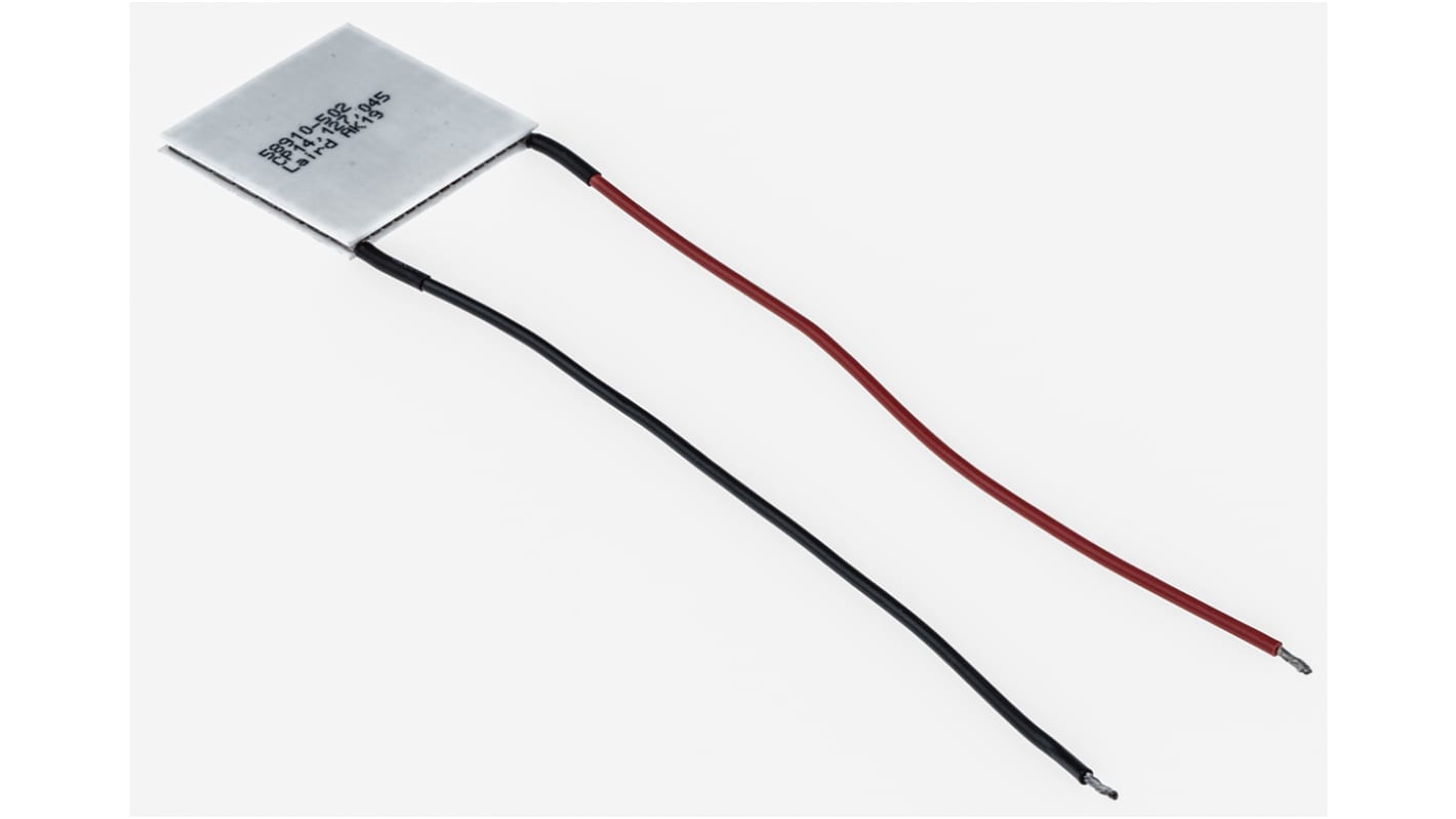Laird Technologies 珀耳帖模块, 有效面积39.9 x 39.9mm, 16.4V 直流, 8.5A, 最大温差+75°C, 最大制冷81.5W