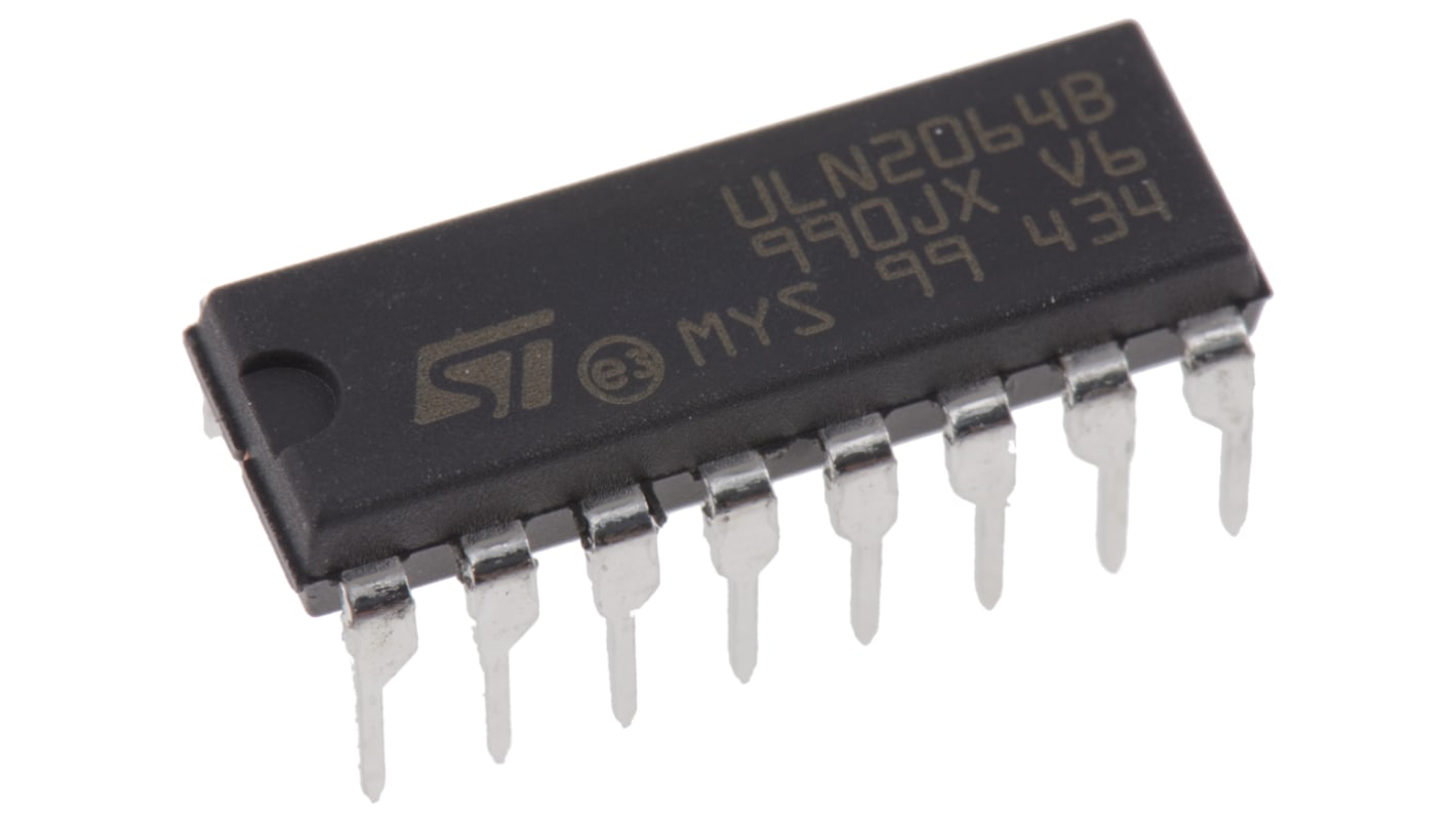 STMicroelectronics NPN达林顿晶体管, 1.75 A, PDIP封装, 通孔安装, 16引脚
