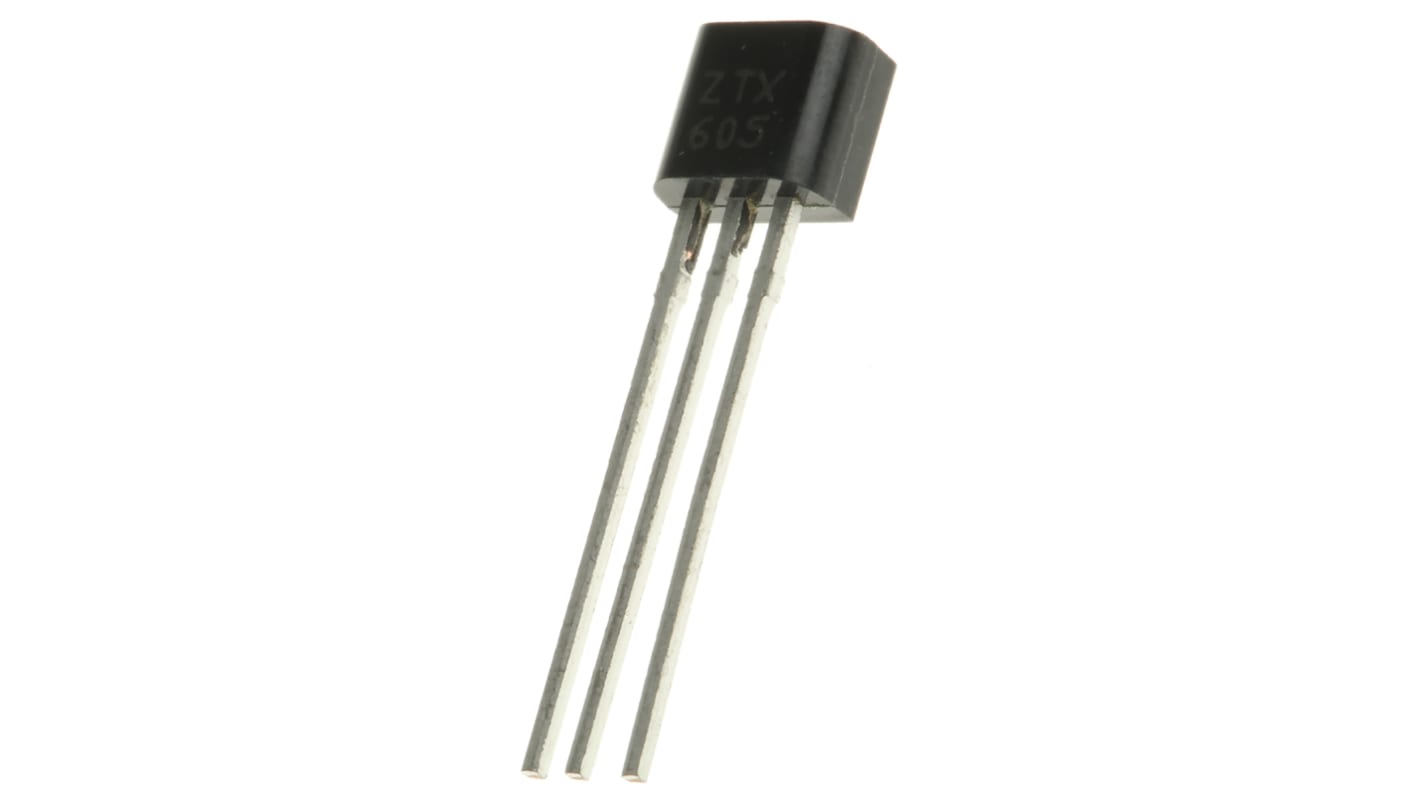 DiodesZetex NPN Darlington-Transistor 120 V 1 A HFE:500, E-Line 3-Pin Einfach