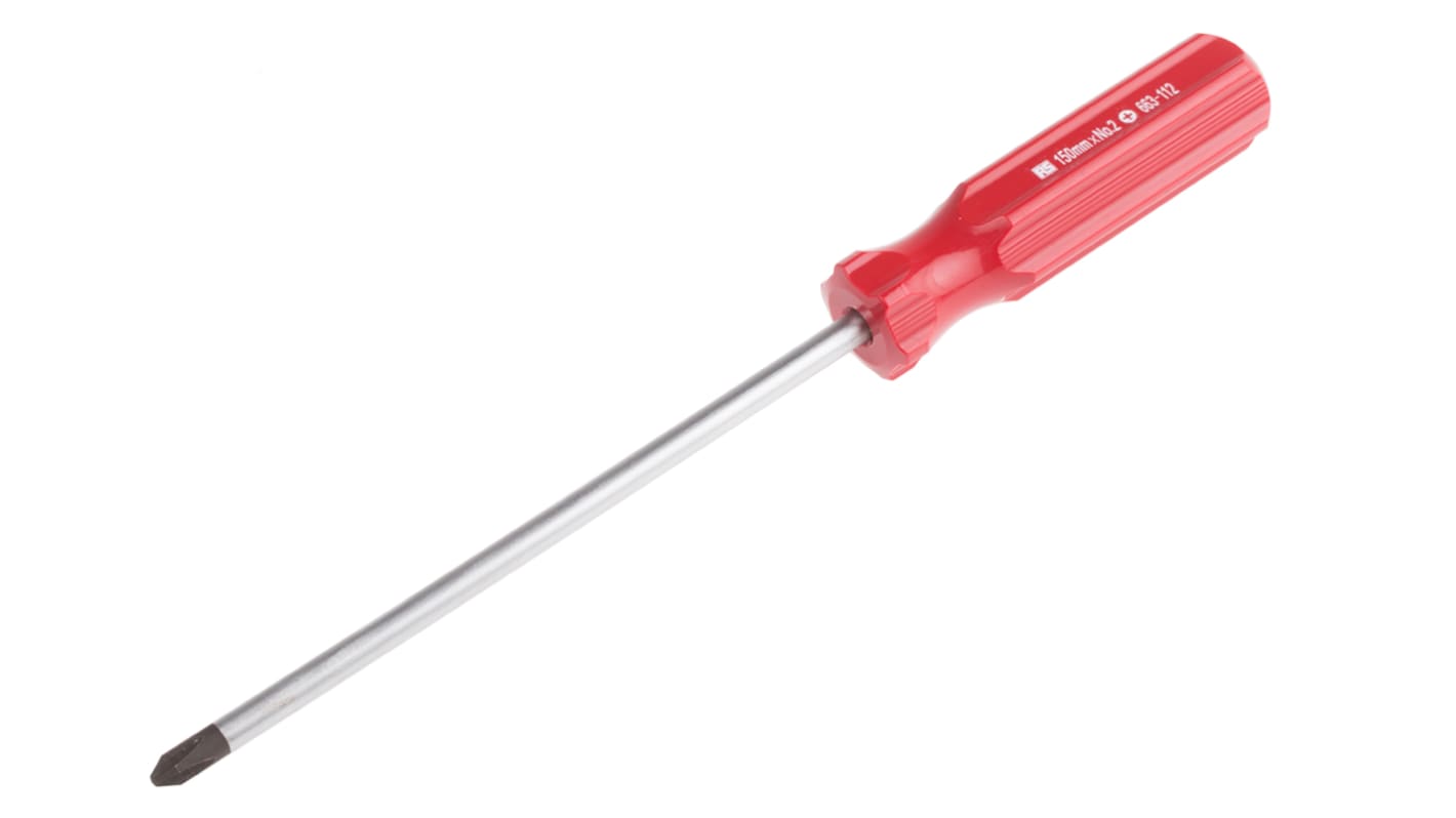 RS Pro PH2 铬钒钢 Phillips; Crosspoint刀头 螺丝刀