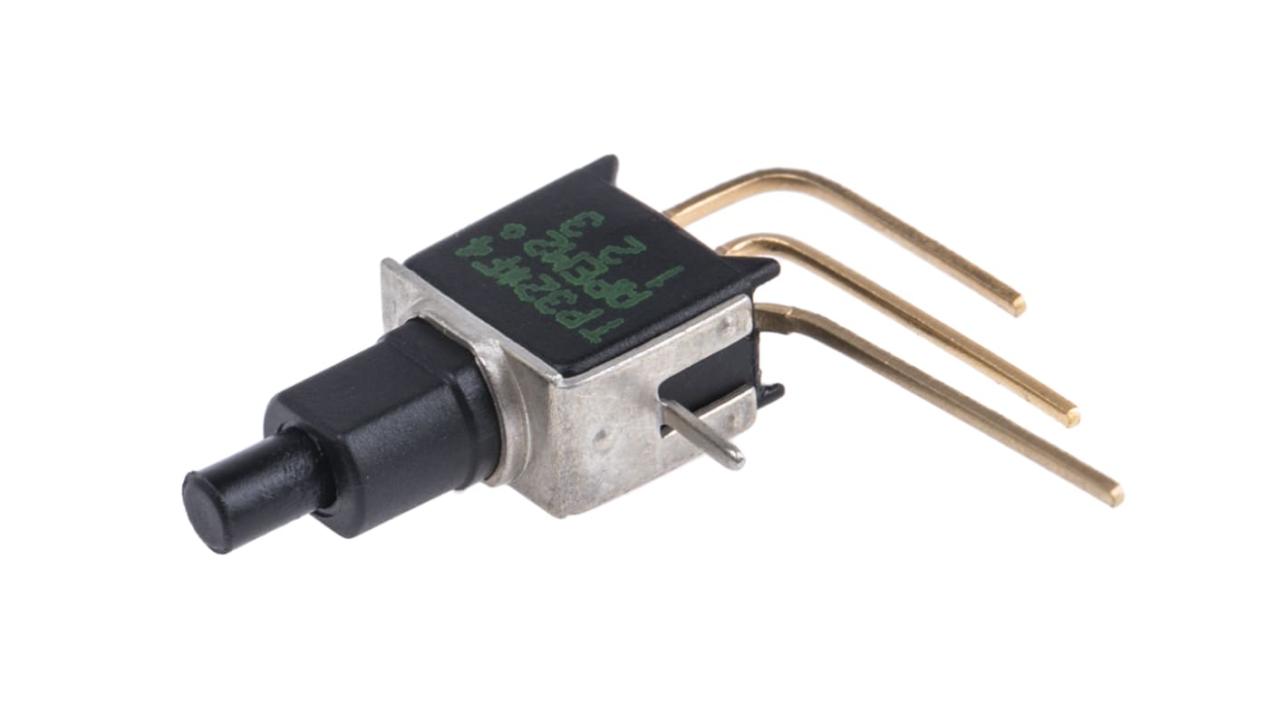 APEM 押しボタンスイッチ, モーメンタリ, SPST, 400 mA @ 20 V PCB