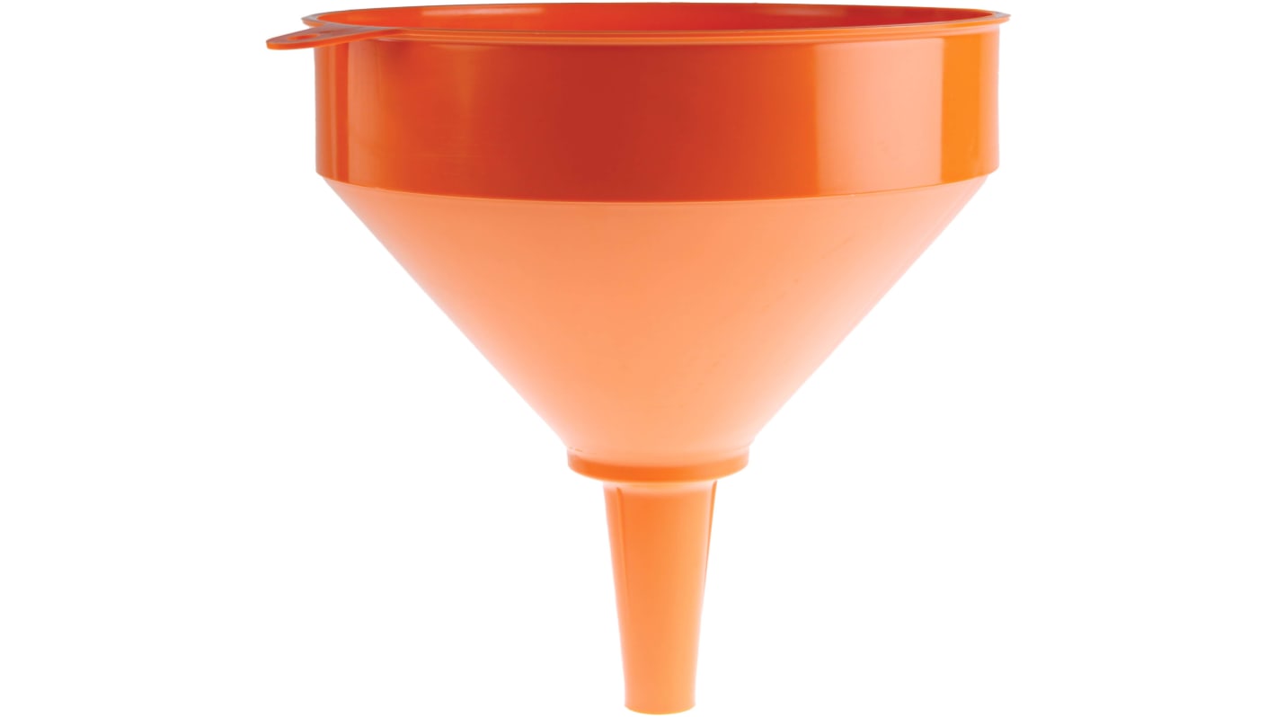 RS PRO 3.2L HDPE Heavy Duty Funnel, With 250mm Funnel Diameter