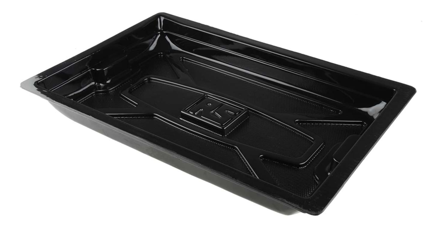 RS PRO Polystyrene Drip Tray, inner Dimensions 510 x 320 x 65mm, W 320mm, L 510mm, H 65mm