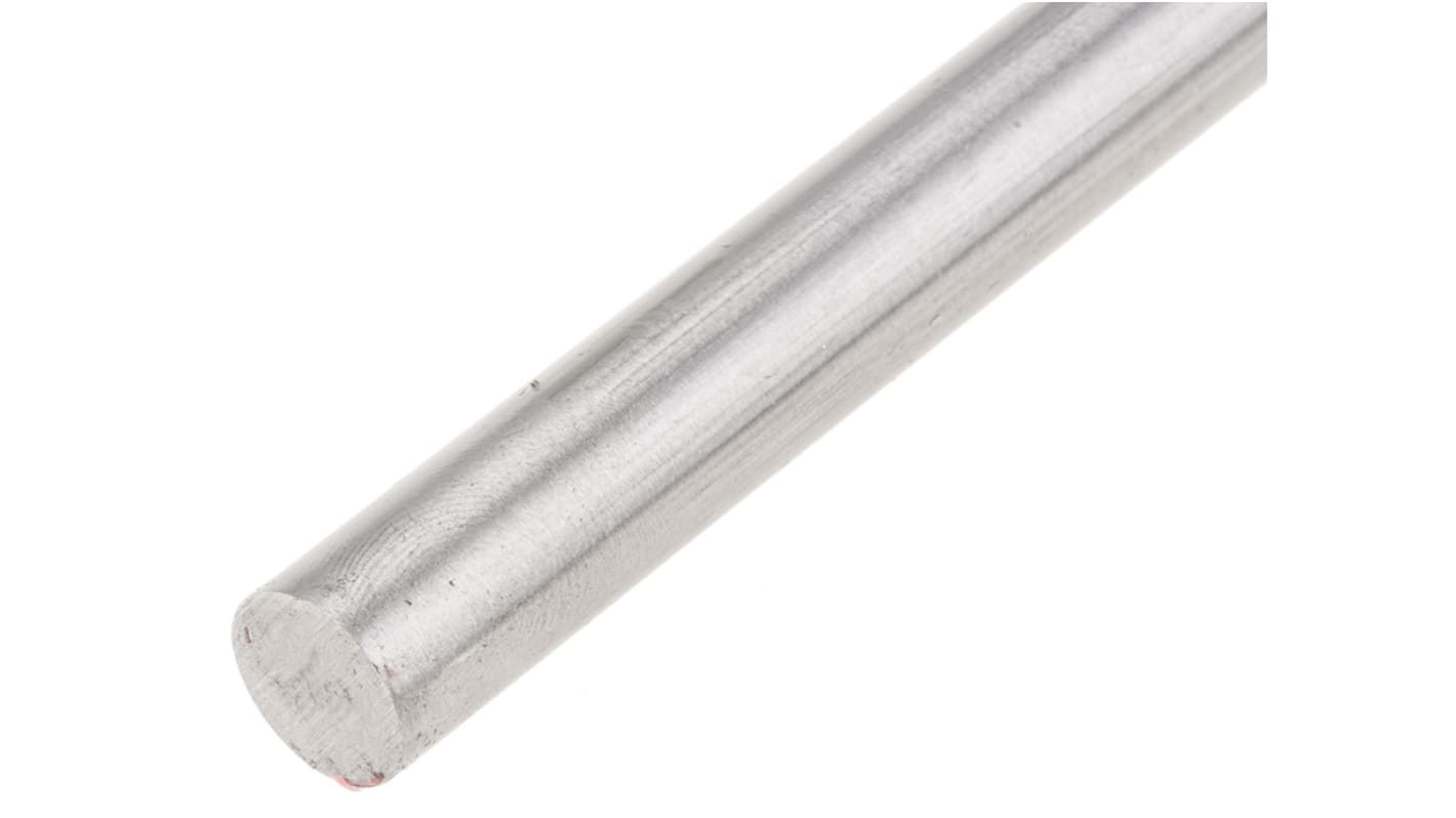 RS PRO Silver Steel Rod 3/8in Diameter, 330mm L