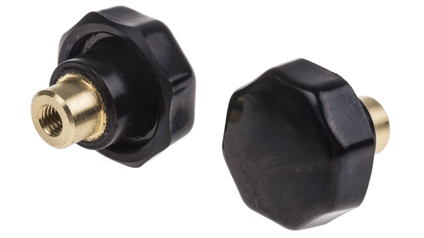 Bouton de serrage RS PRO M6 x 9mm