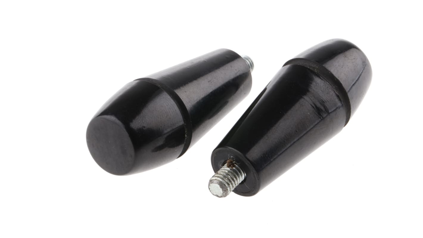 Manico conico RS PRO Maschio, M5, L. inserto 5mm