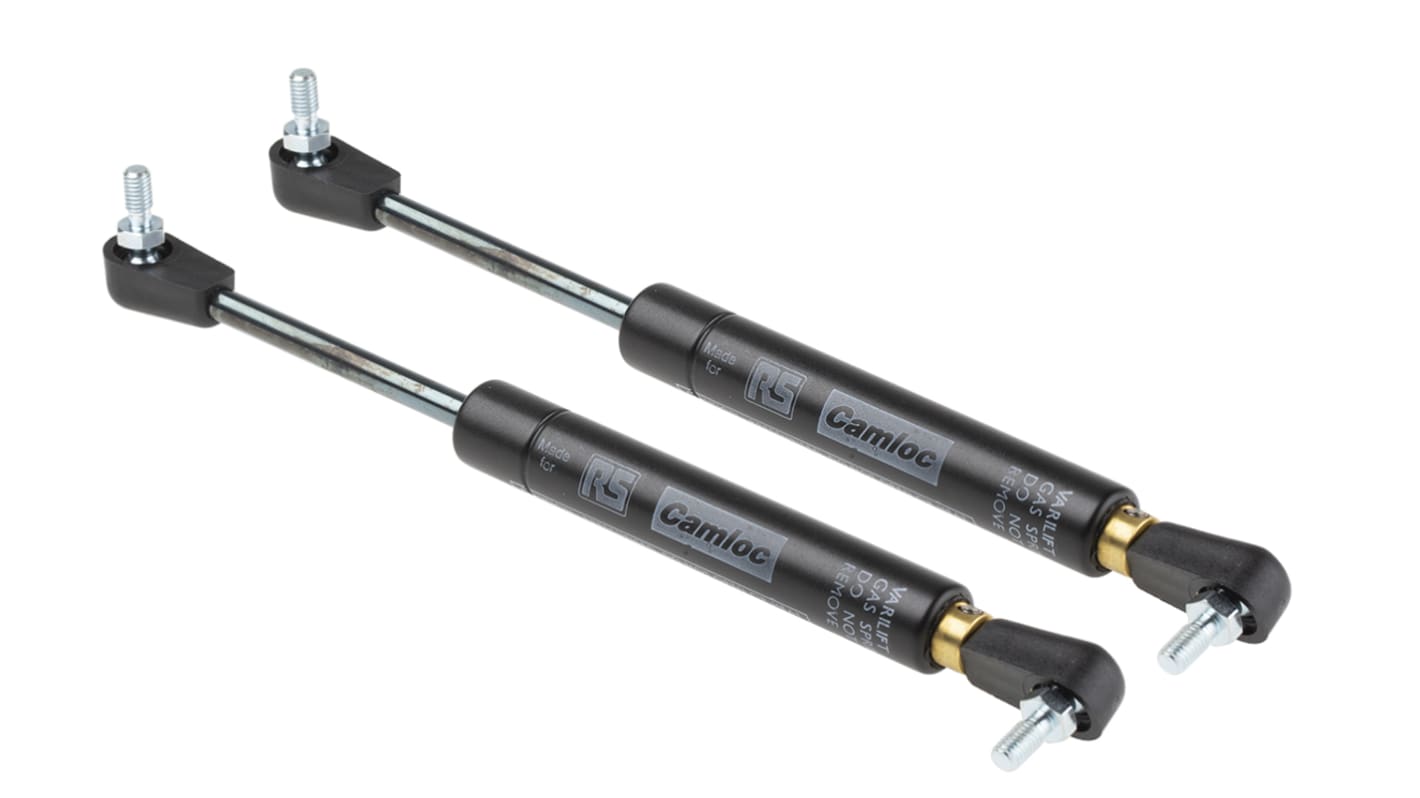 Vérin à gaz Camloc Gas Springs, course 60.0mm, force de 50N à 400N