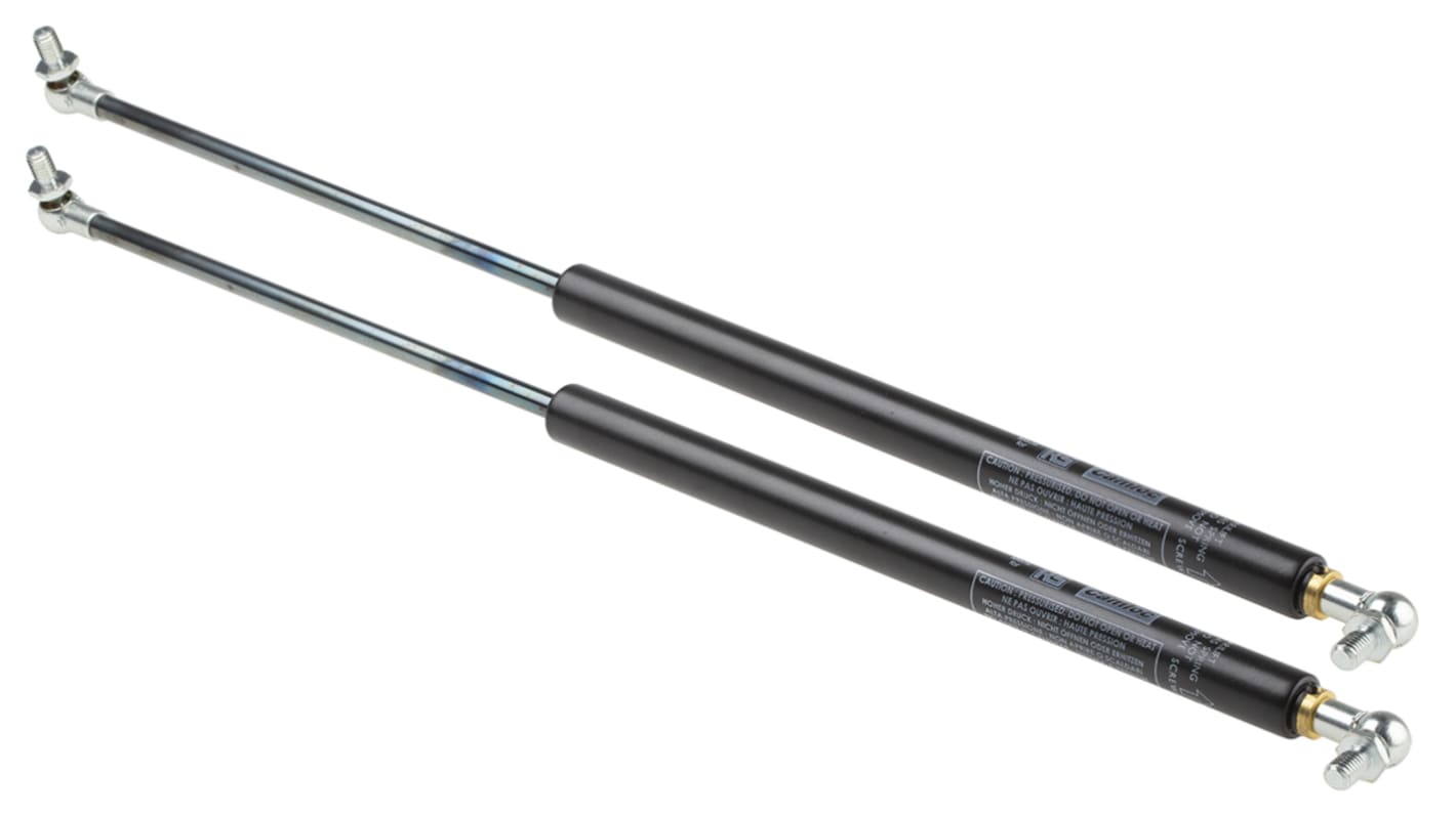 Camloc Gas Springs ガススプリング, 最大ガス反力:650N, チューブ径:18.0mm