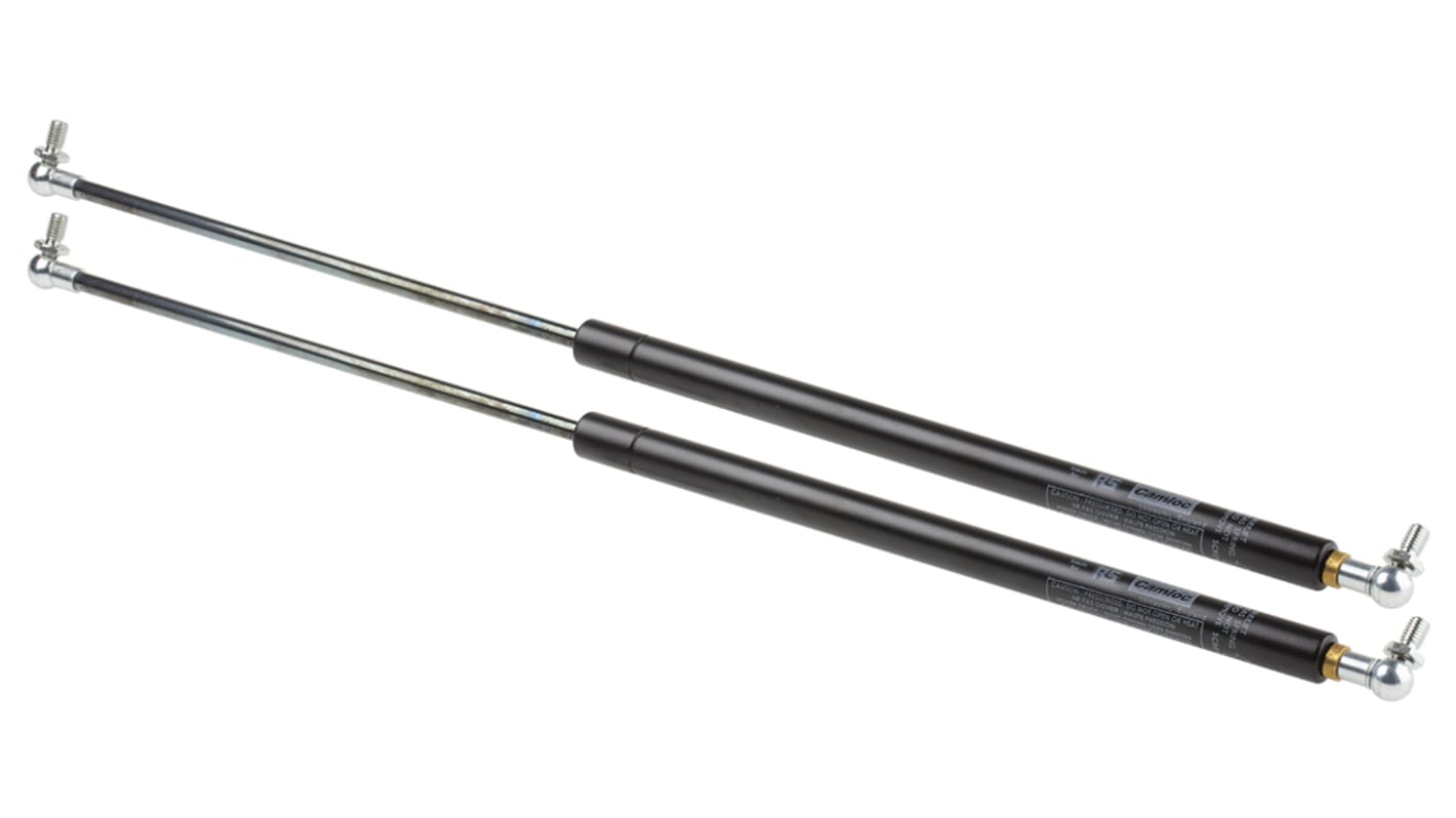 Camloc Gas Springs ガススプリング, 最大ガス反力:650N, チューブ径:18.0mm